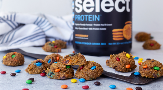 M&M Protein Oat Bites