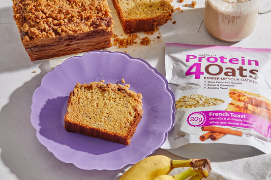 French Toast Banana Bread with Streusel
