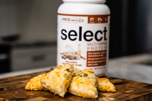 High Protein Cheddar Scones