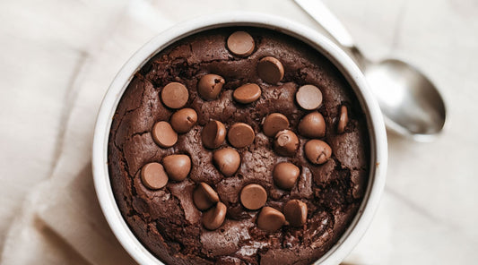 High-Protein Single-Serve Brownie Bowl