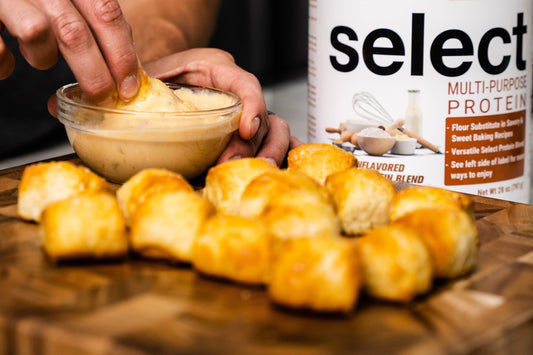 Protein Pretzel Bites & Cheese Dip