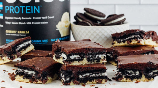 Slutty Protein Brownies