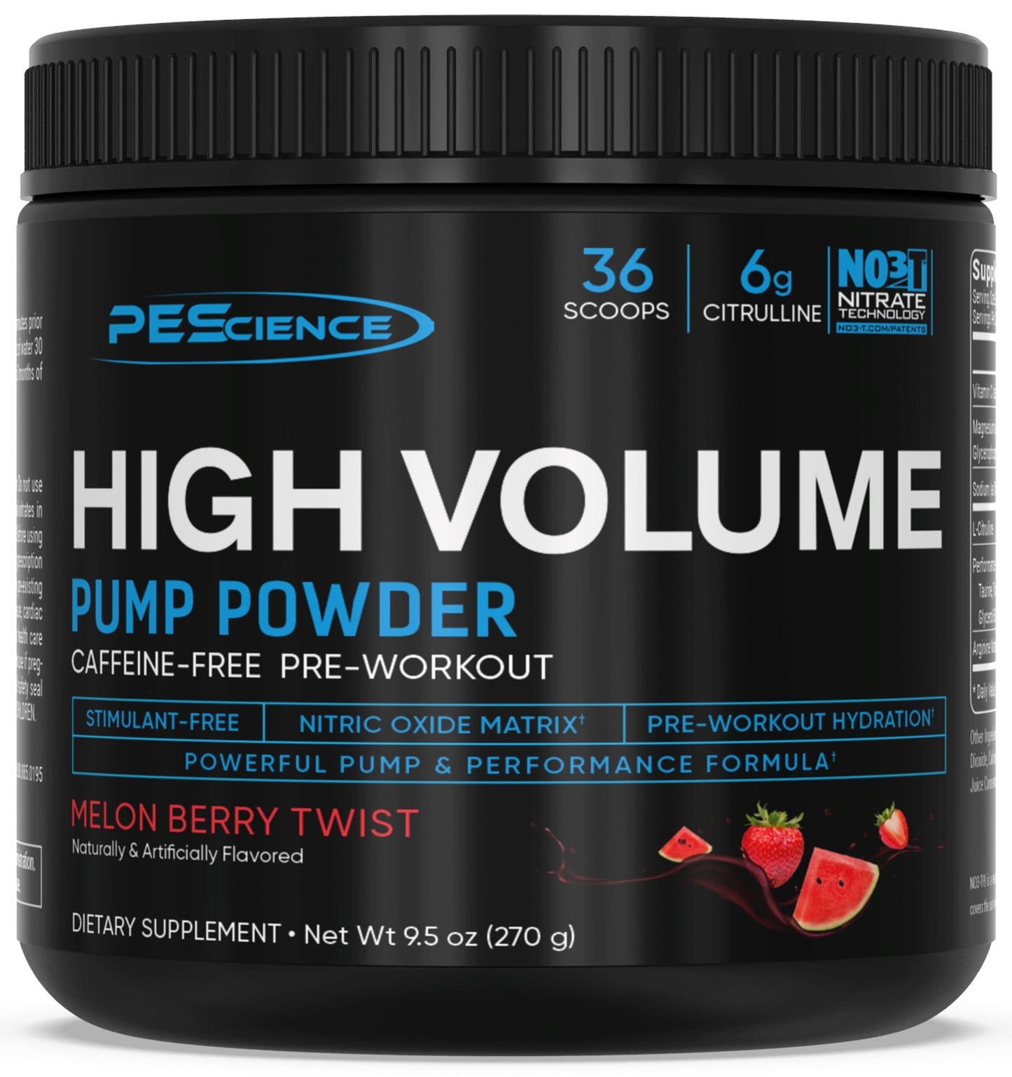 PEScience High Volume Pre-Workout Melon Berry Twist 36