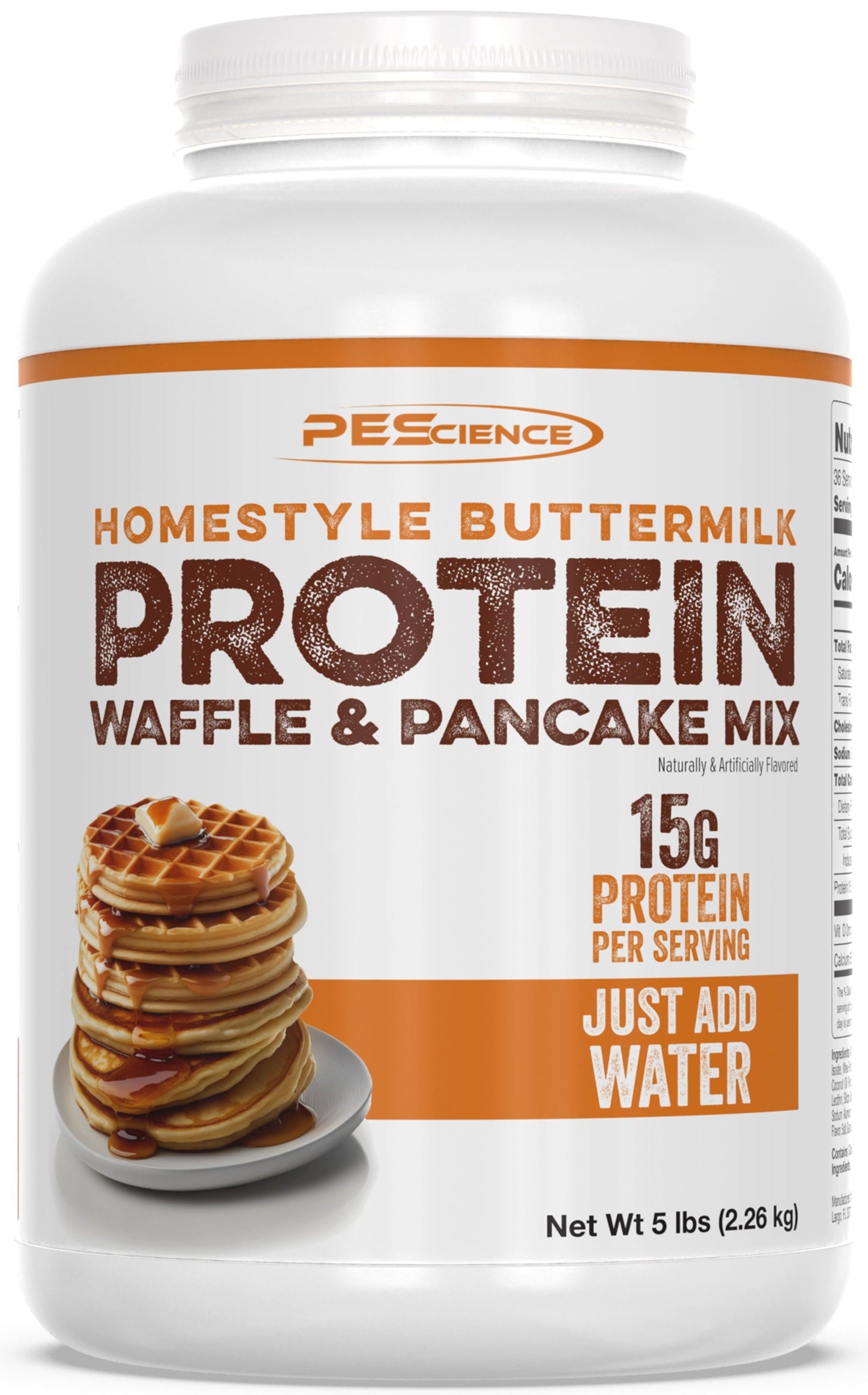 PEScience Protein Pancake & Waffle Mix Buttermilk 36