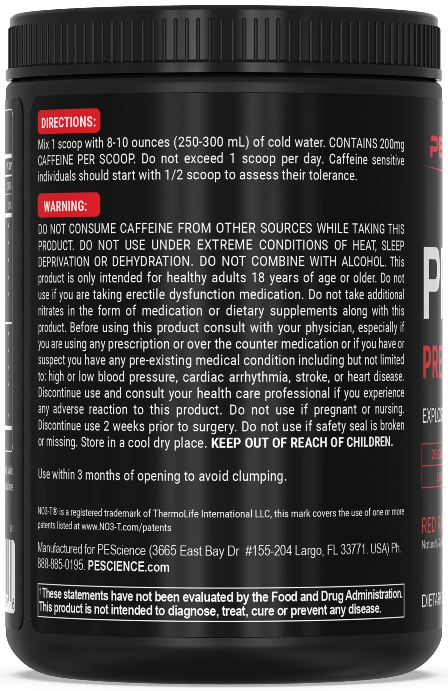 PEScience Prolific-1 Complete Pre-Workout