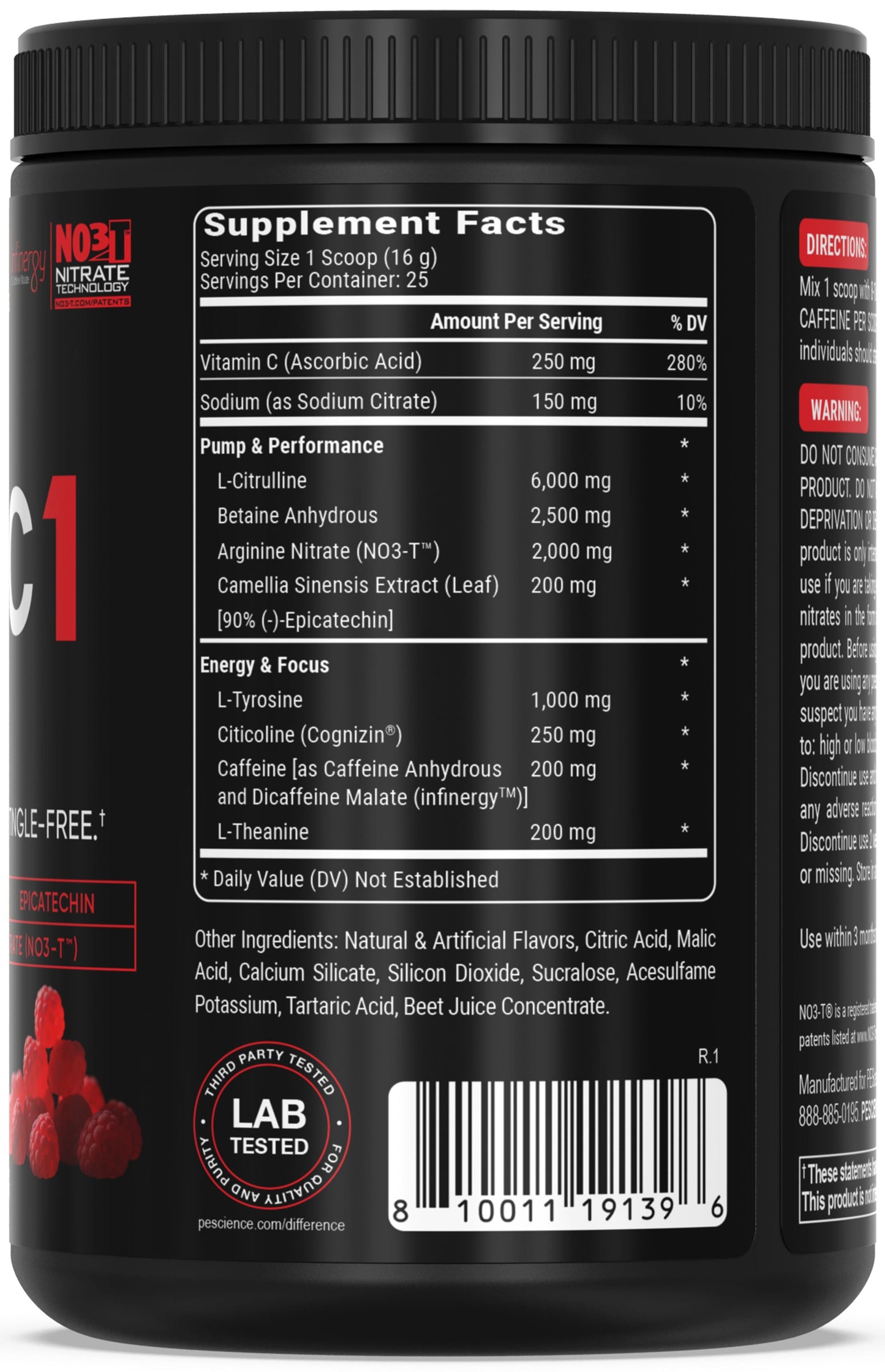 PEScience Prolific-1 Complete Pre-Workout
