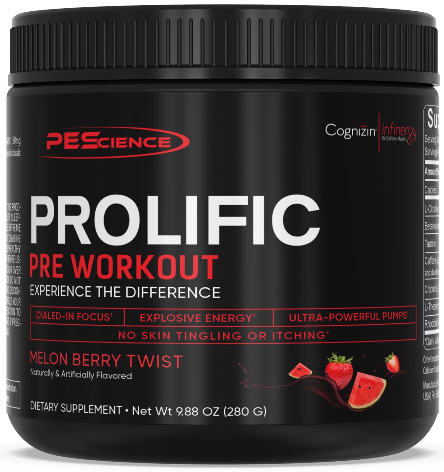 PEScience Prolific Pre-Workout