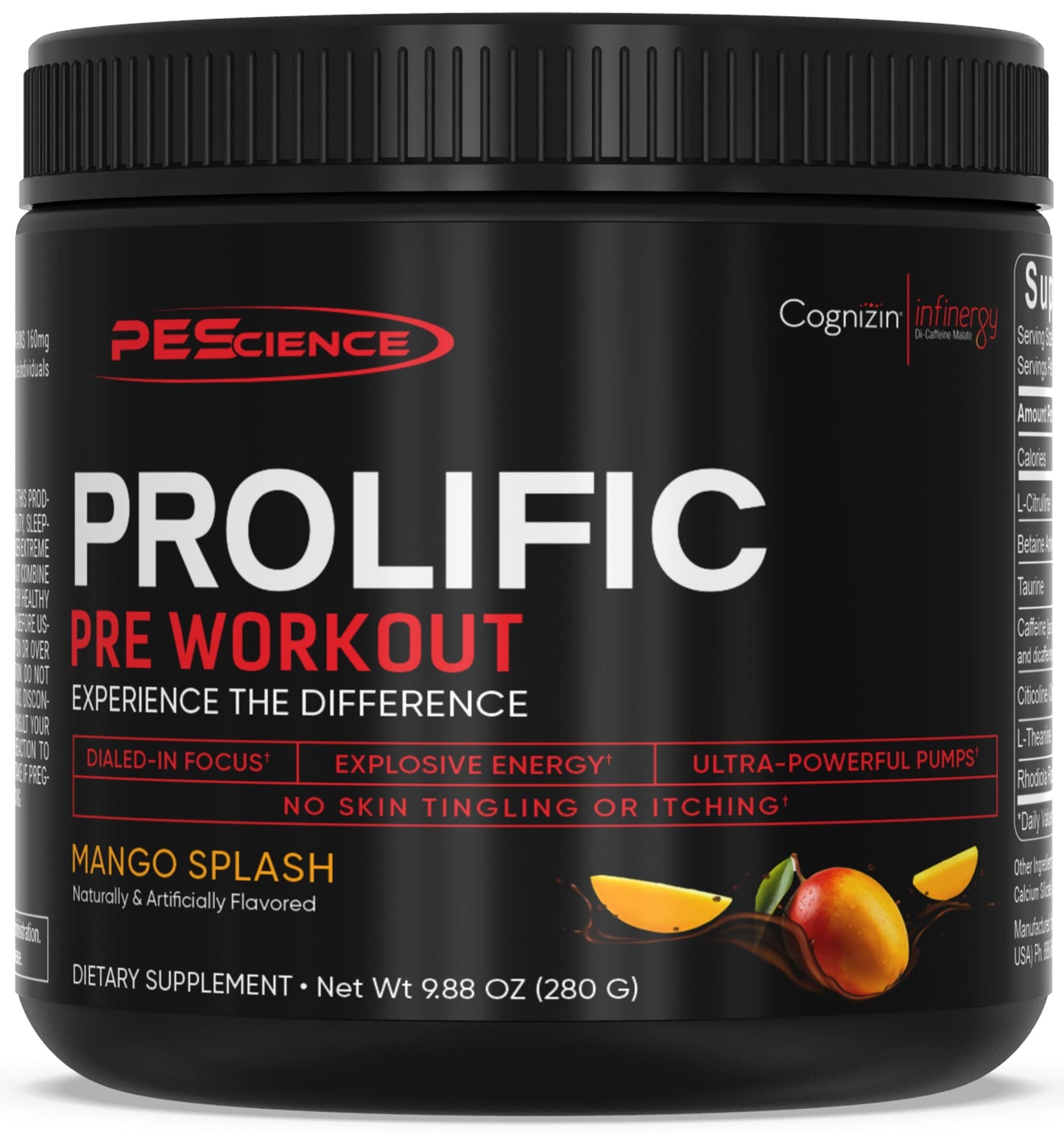 PEScience Prolific Pre-Workout