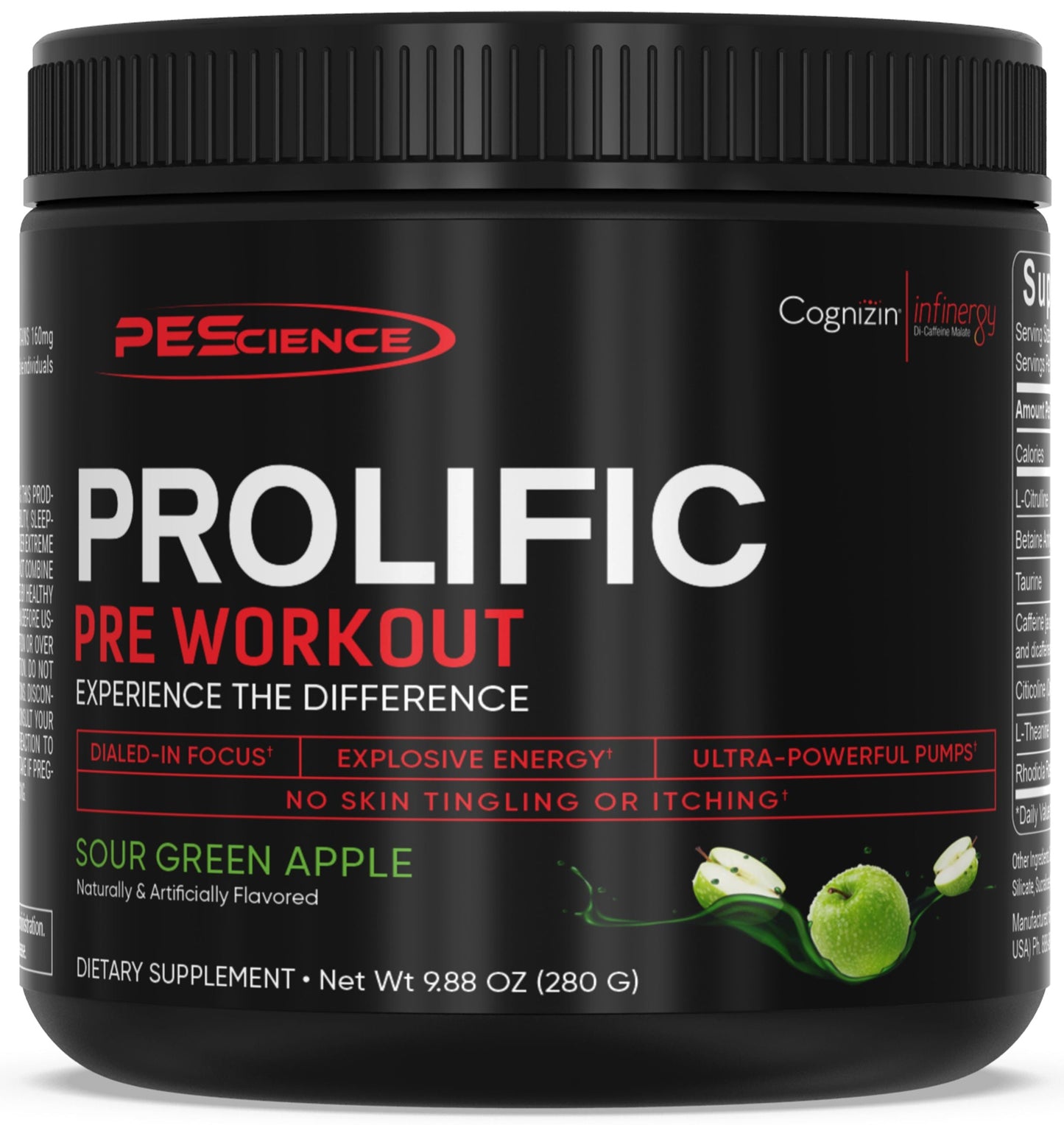 PEScience Prolific Pre-Workout
