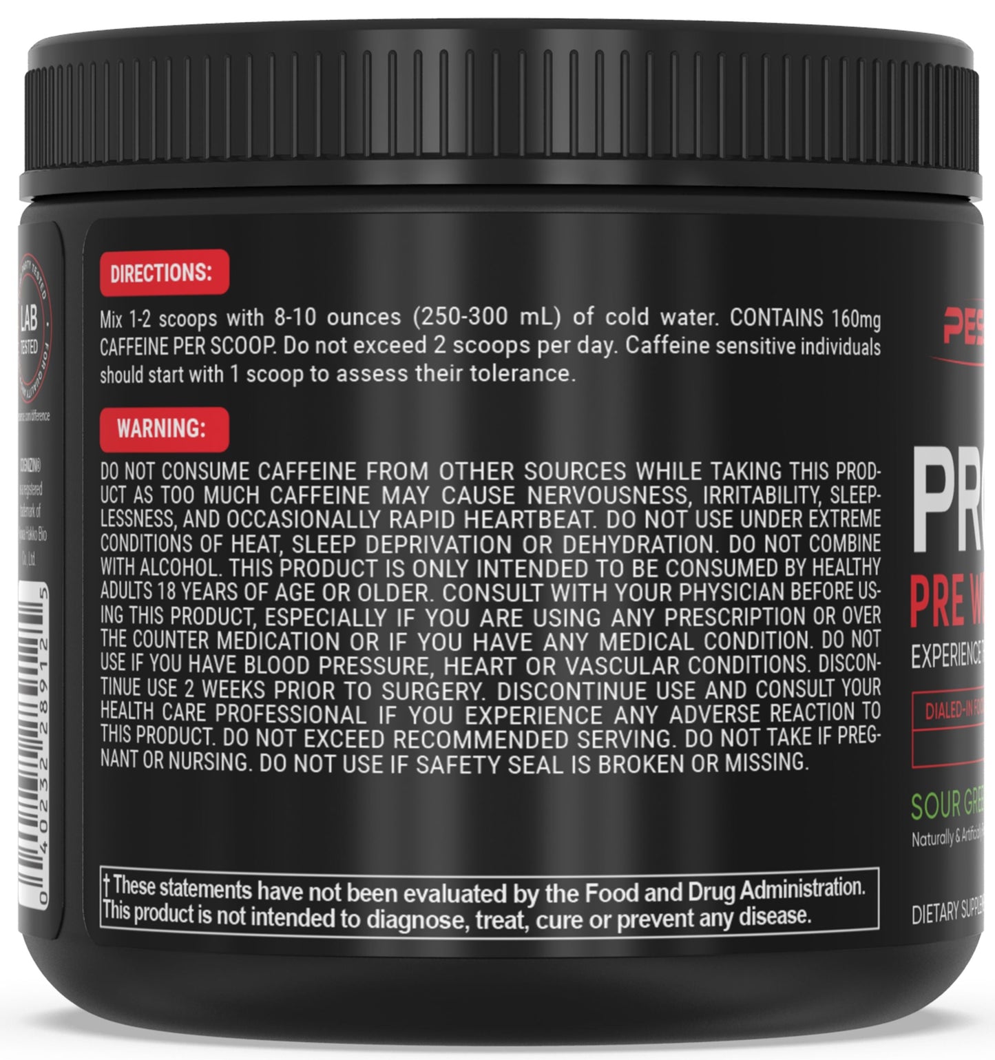 PEScience Prolific Pre-Workout
