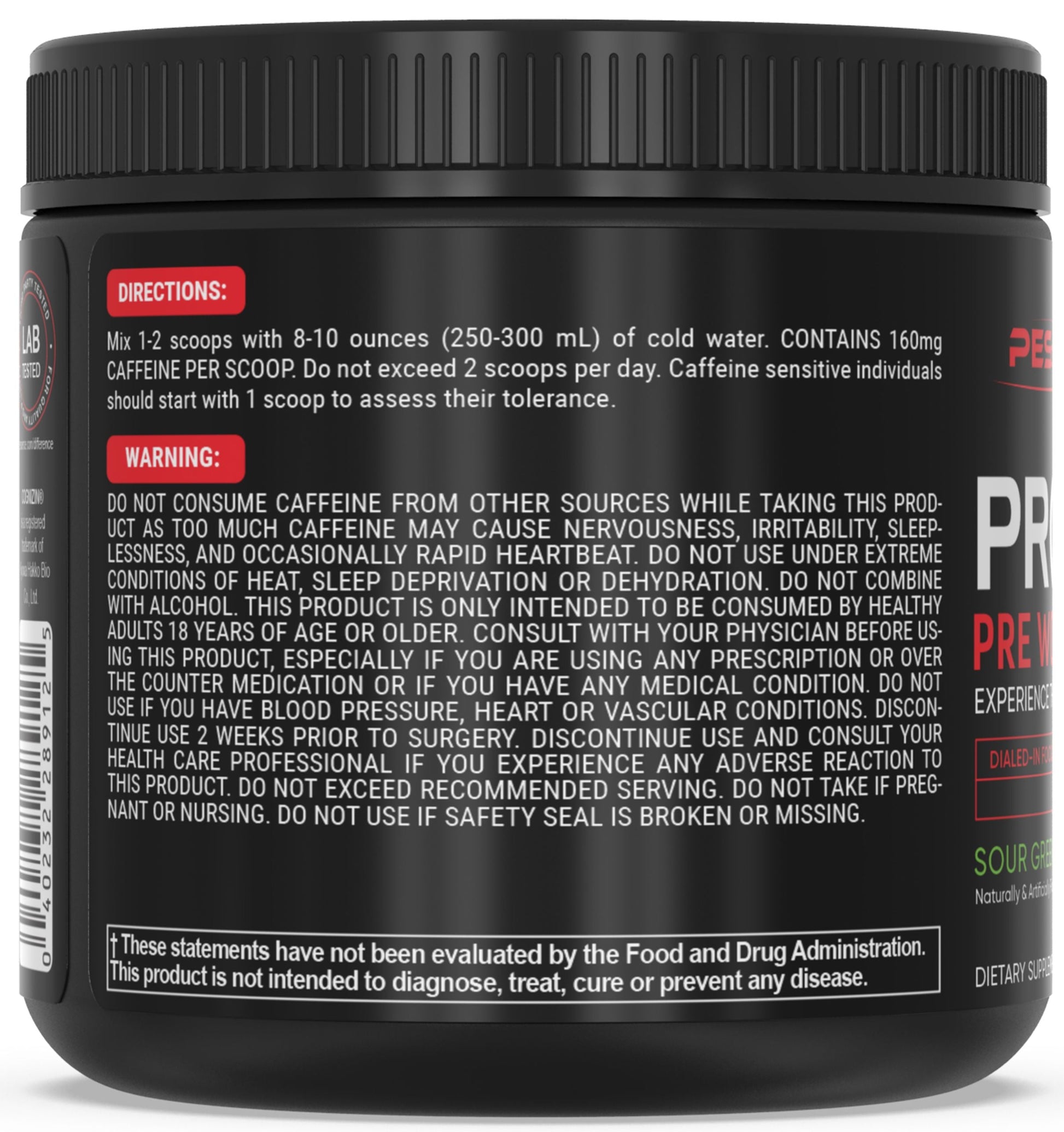PEScience Prolific Pre-Workout