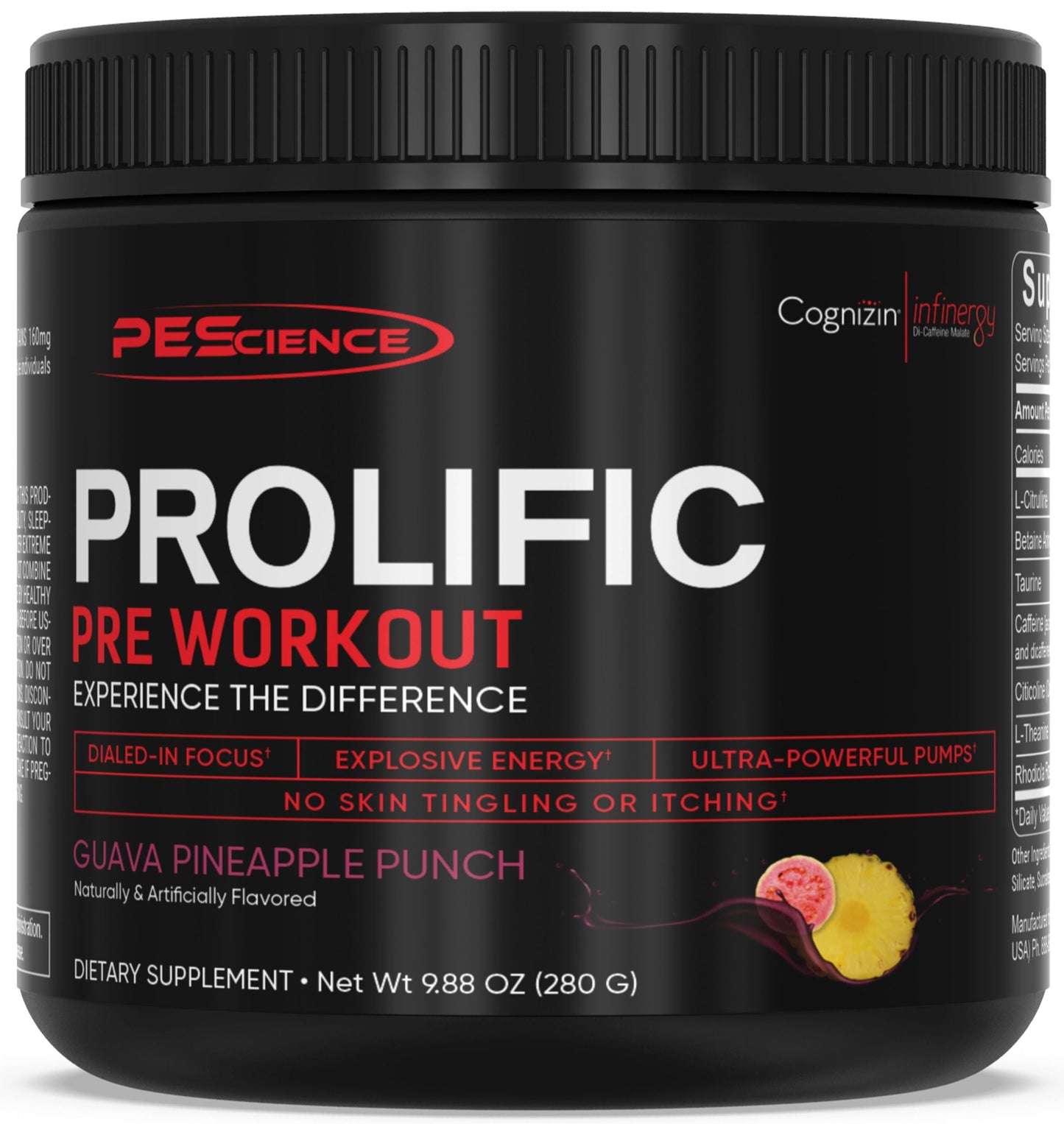PEScience Prolific Pre-Workout