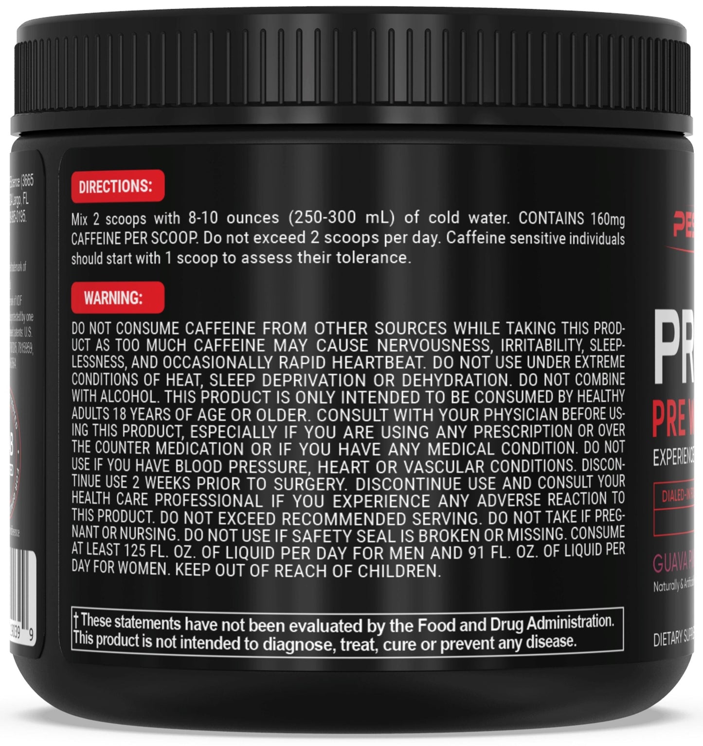 Prolific Pre-Workout Supplement PEScience 