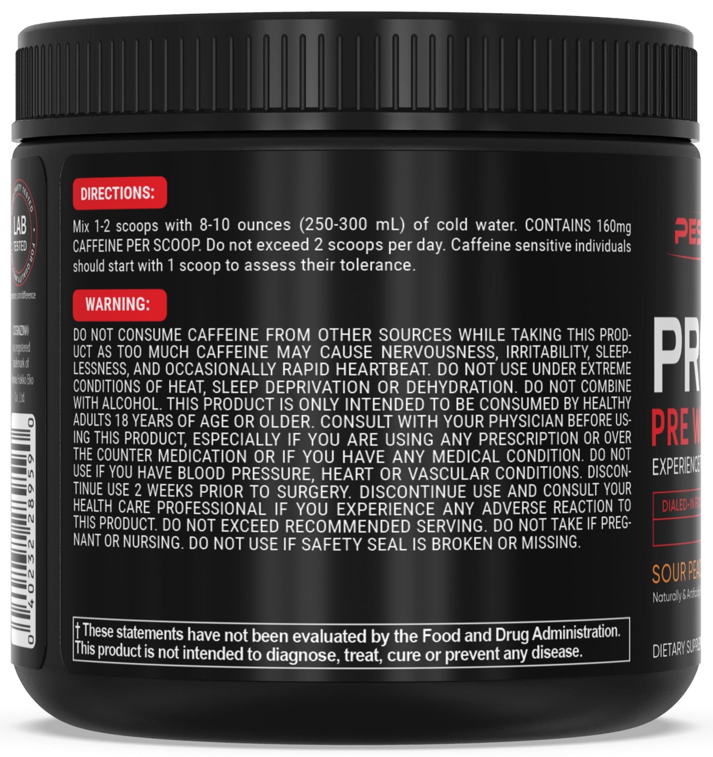 PEScience Prolific Pre-Workout