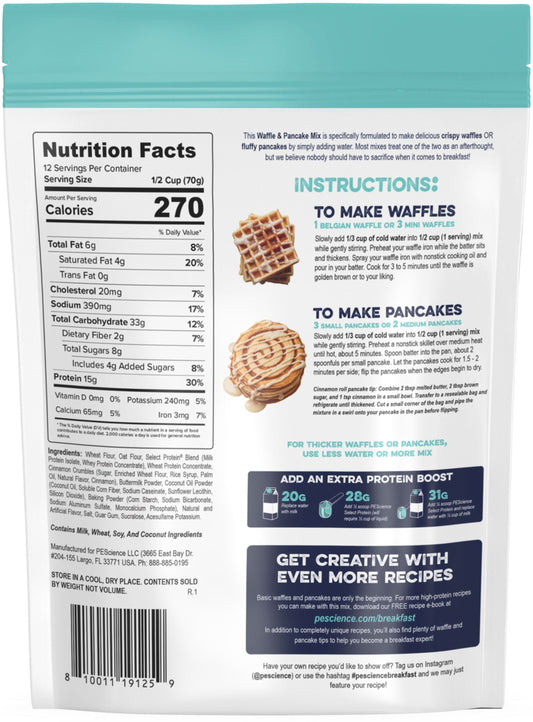 PEScience Protein Pancake & Waffle Mix