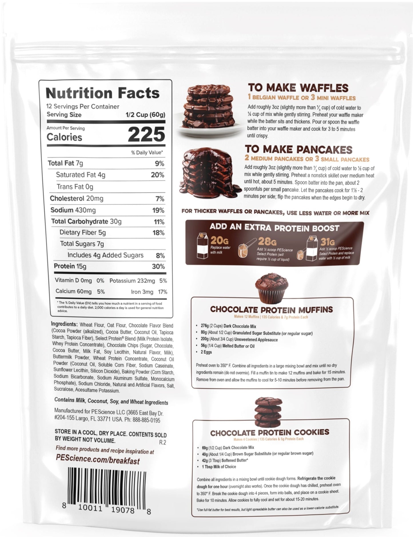 PEScience Protein Pancake & Waffle Mix