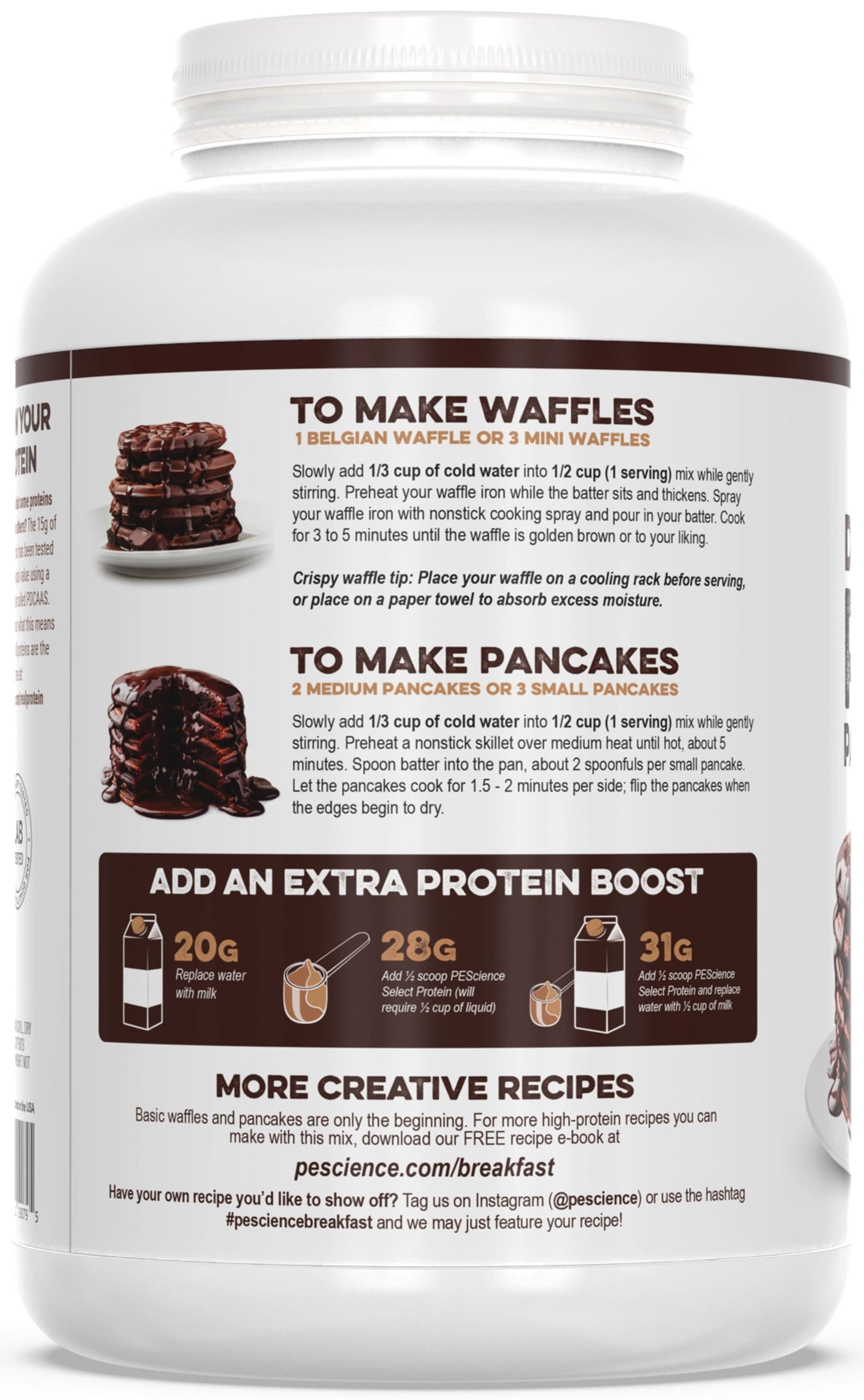 PEScience Protein Pancake & Waffle Mix