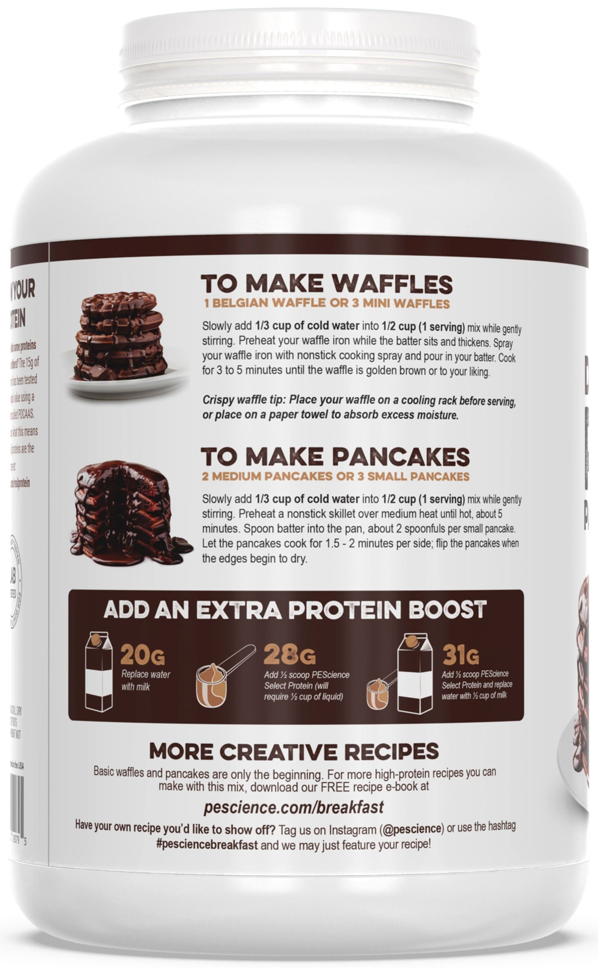 PEScience Protein Pancake & Waffle Mix