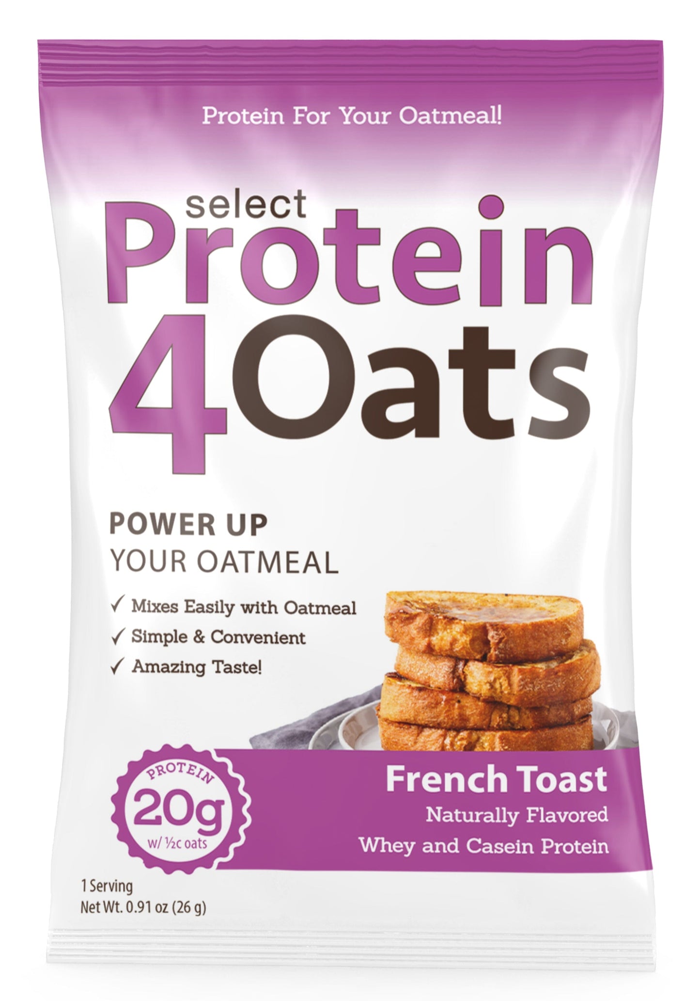 PEScience Protein4Oats Protein for Oatmeal French Toast 1 Sample