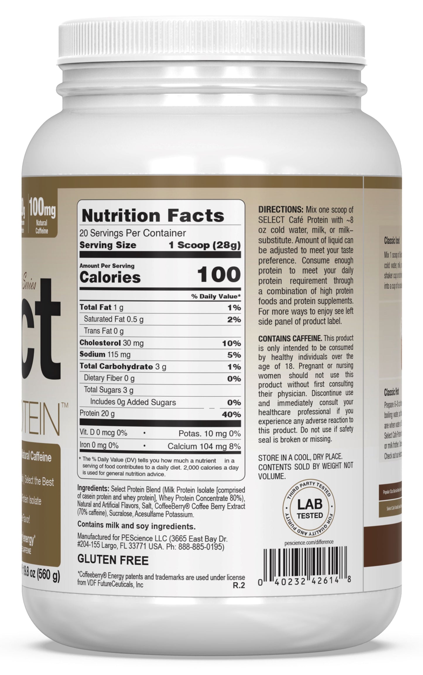 PEScience Select Café Series Protein