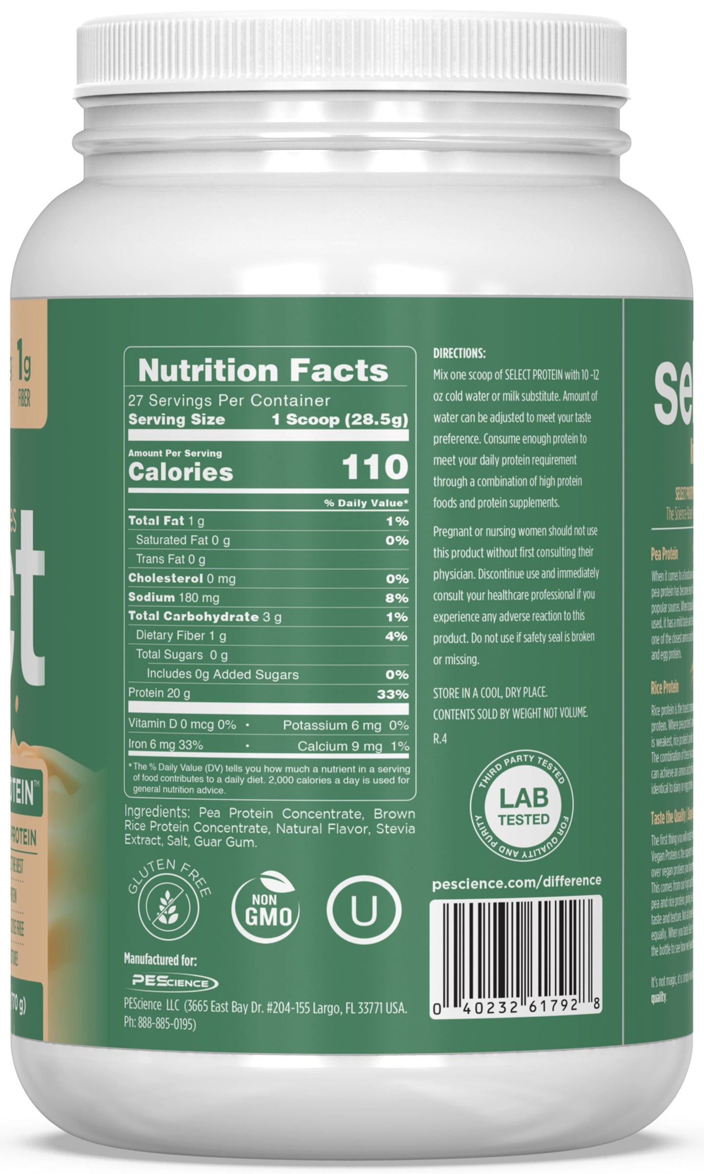 PEScience Select Vegan Protein