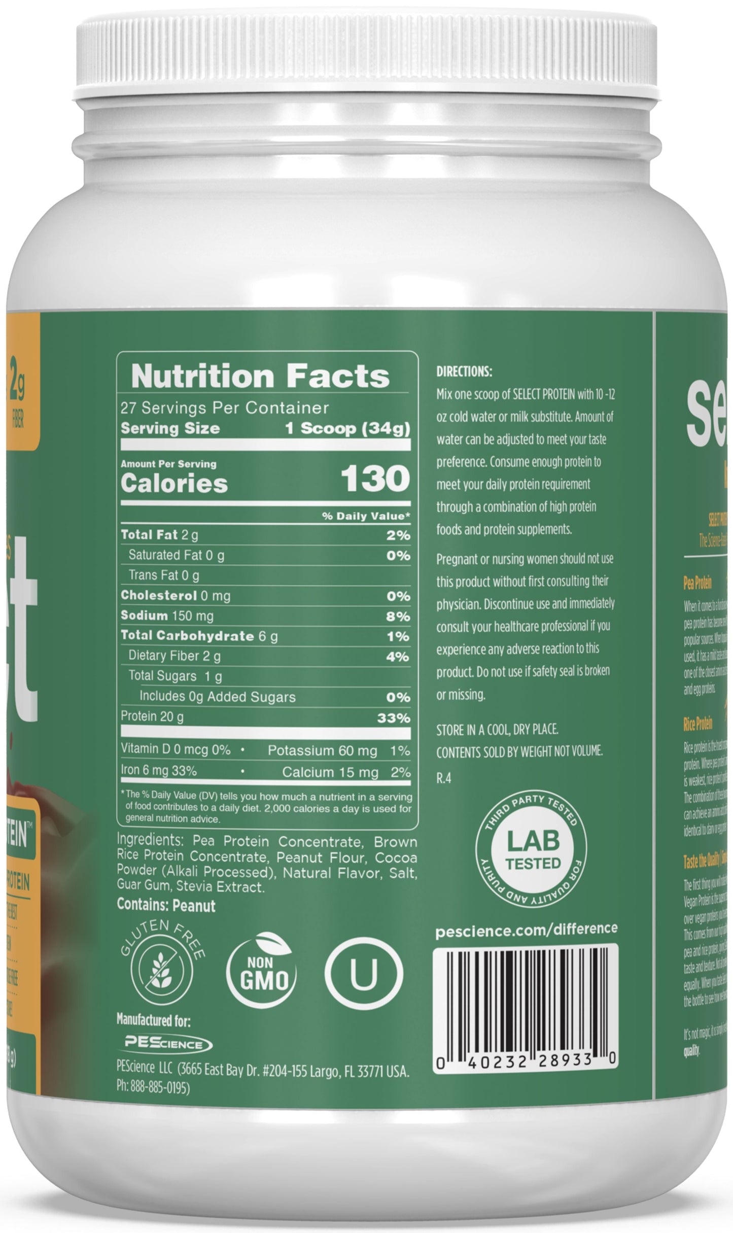 PEScience Select Vegan Protein