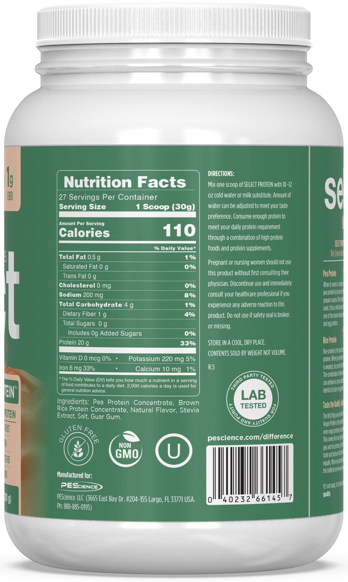 PEScience Select Vegan Protein