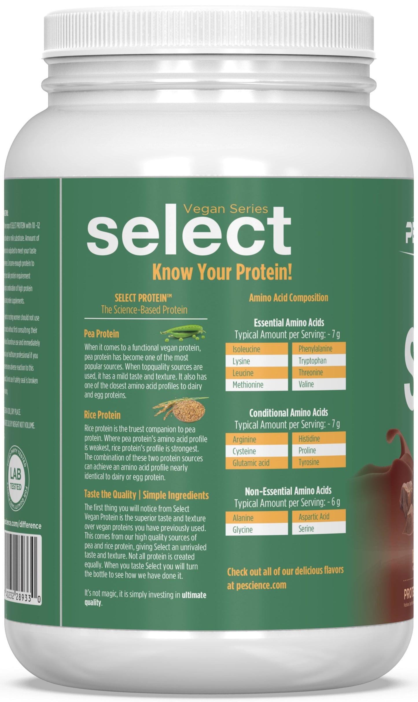 PEScience Select Vegan Protein