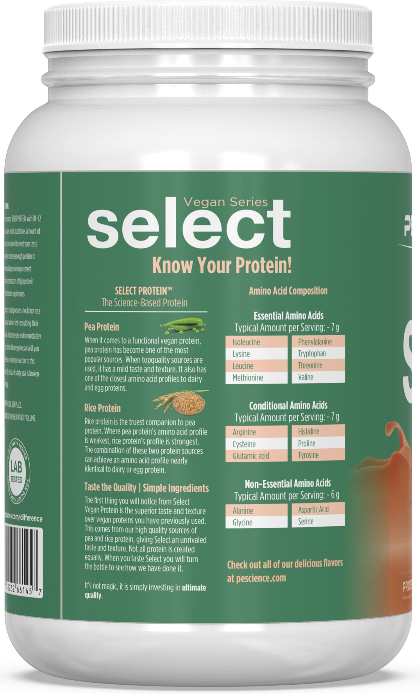 PEScience Select Vegan Protein