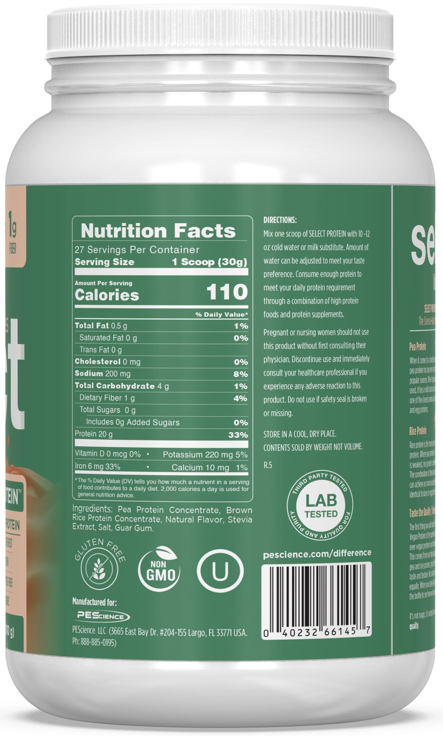 PEScience Select Vegan Protein