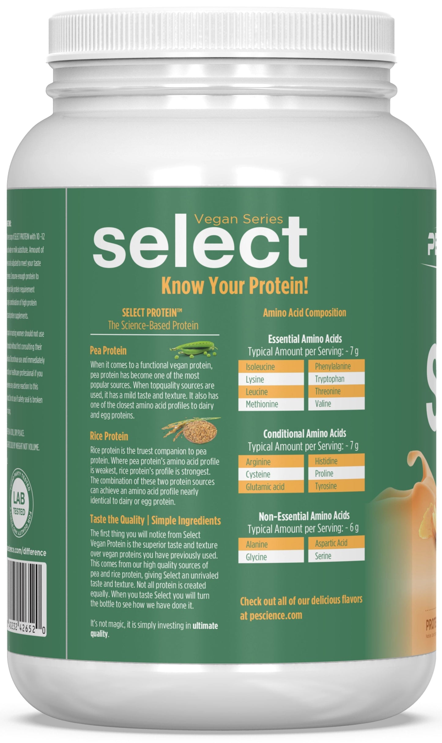 PEScience Select Vegan Protein