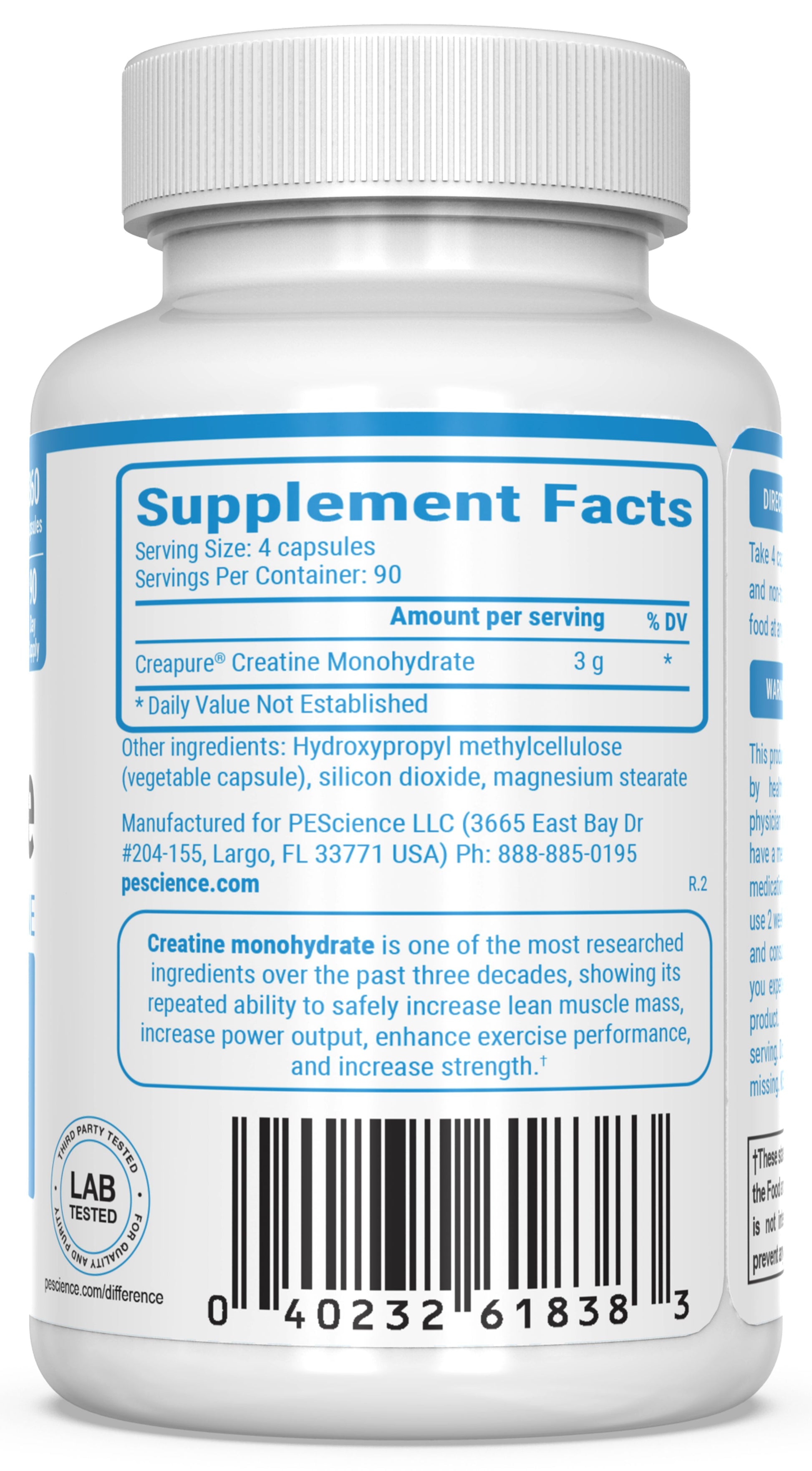 PEScience TruCreatine Capsules