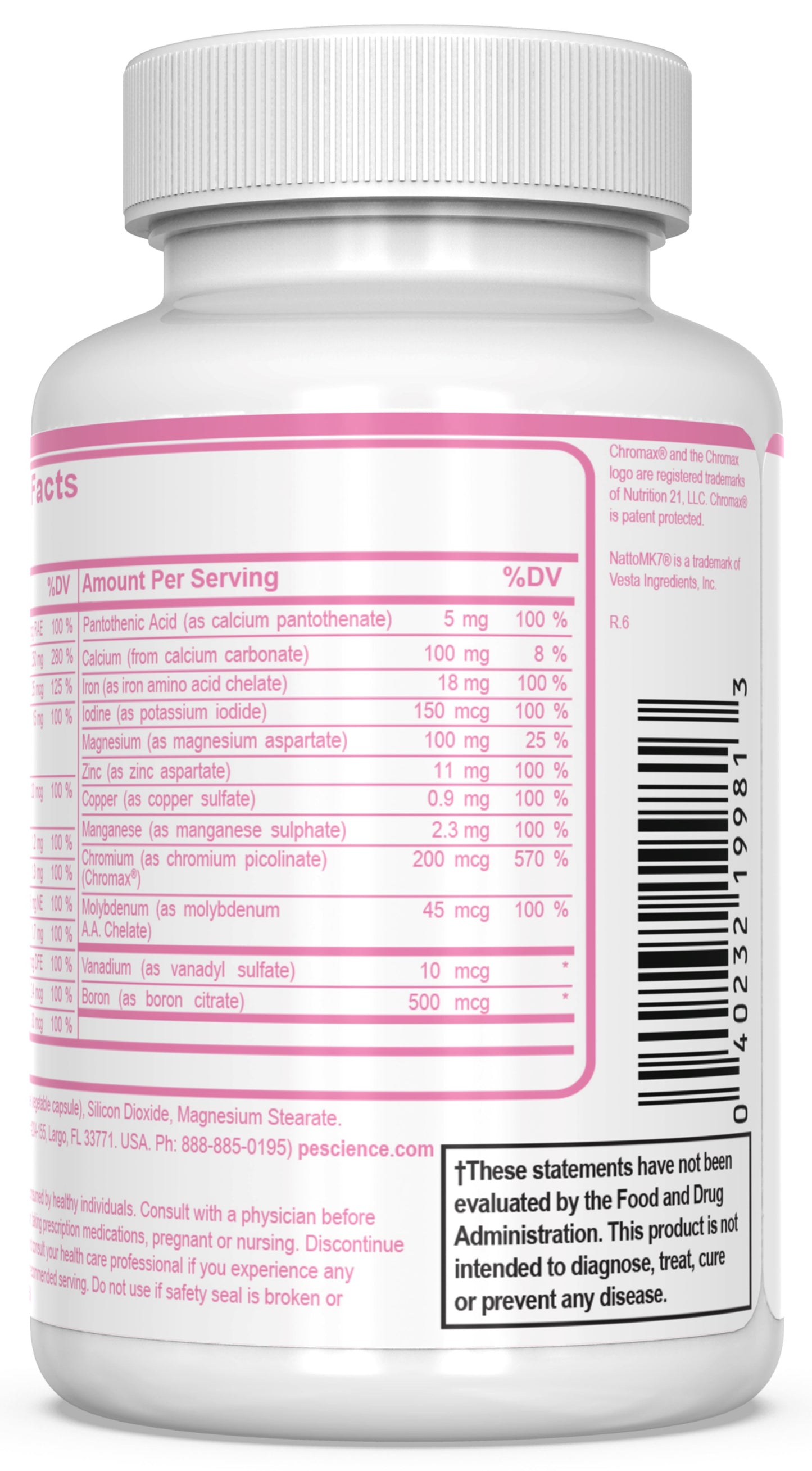 PEScience TruMulti Women's Multivitamin