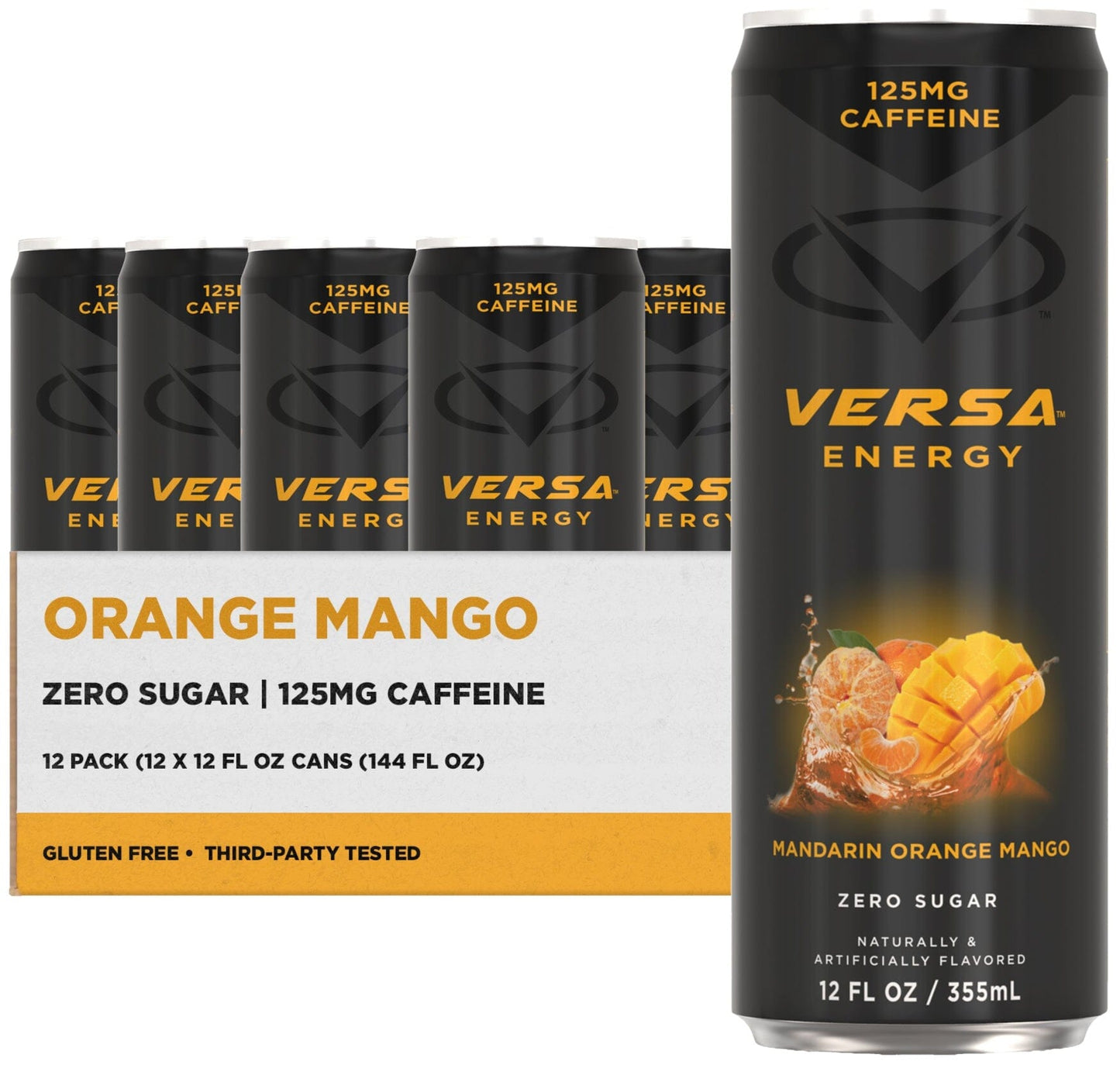 PEScience Versa Energy Drink Mandarin Orange Mango / 12 Pack