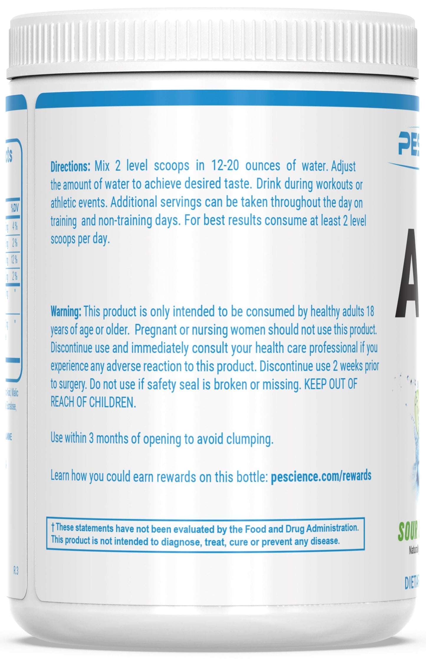 PEScience Amino IV BCAAs + EAAs
