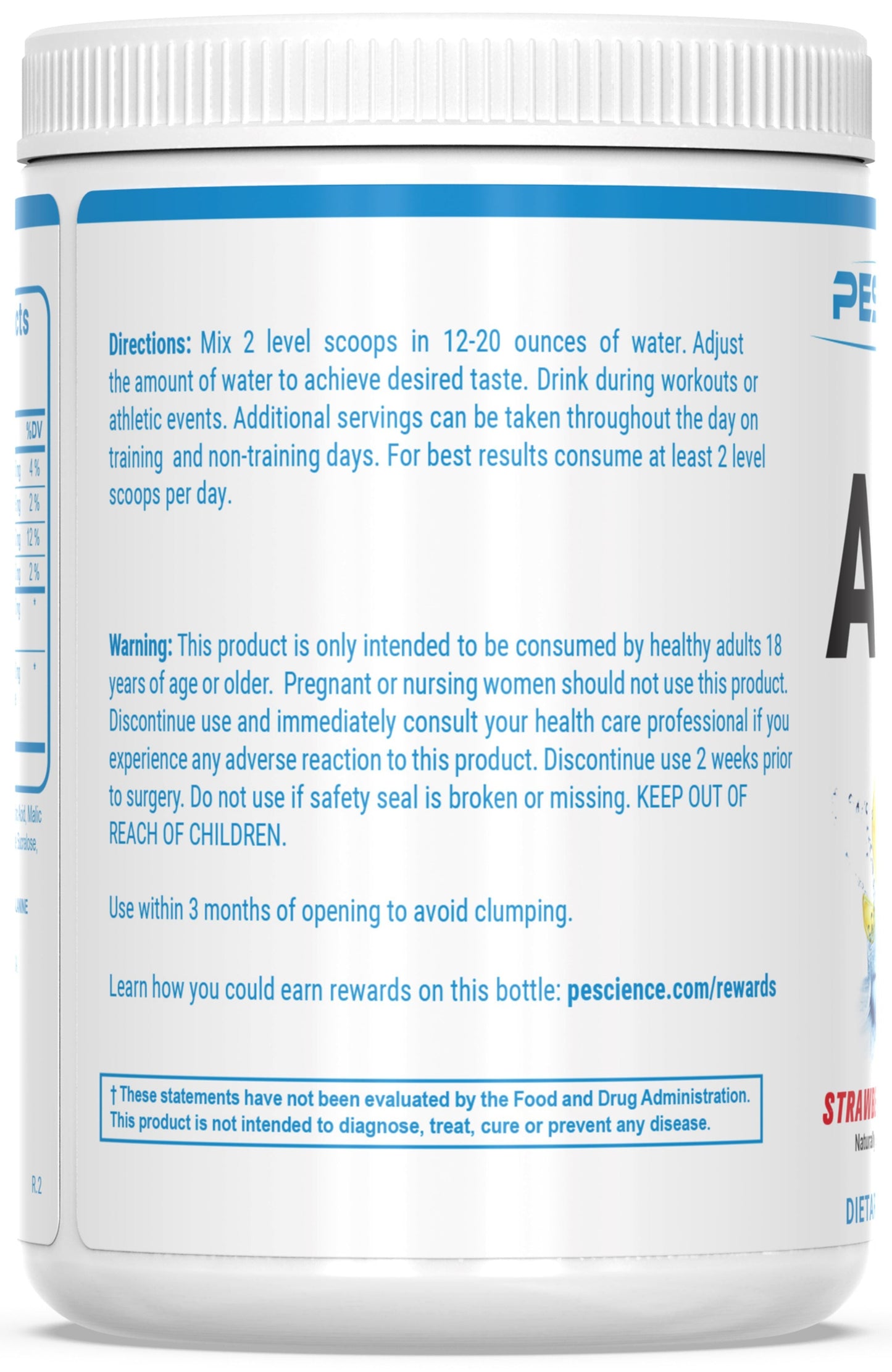 PEScience Amino IV BCAAs + EAAs