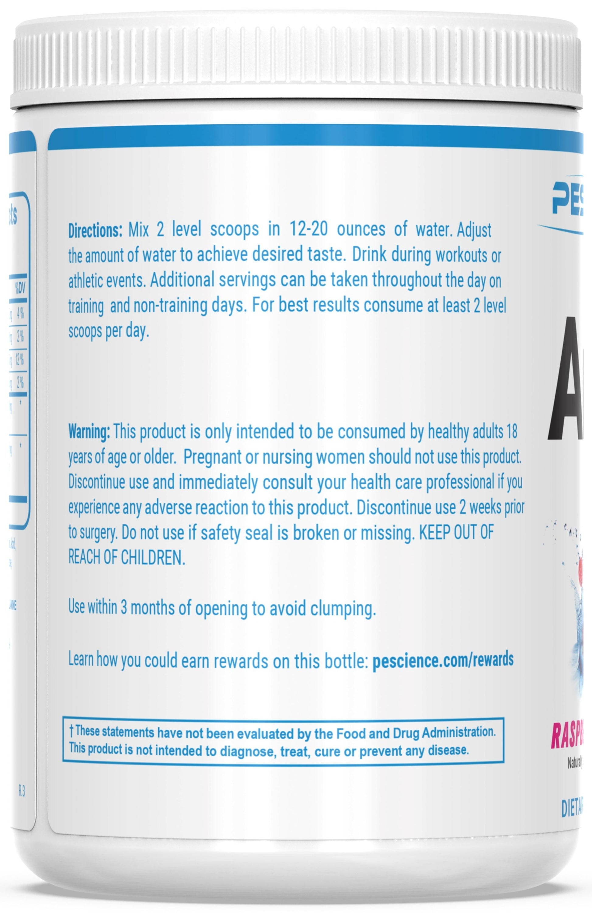 PEScience Amino IV BCAAs + EAAs