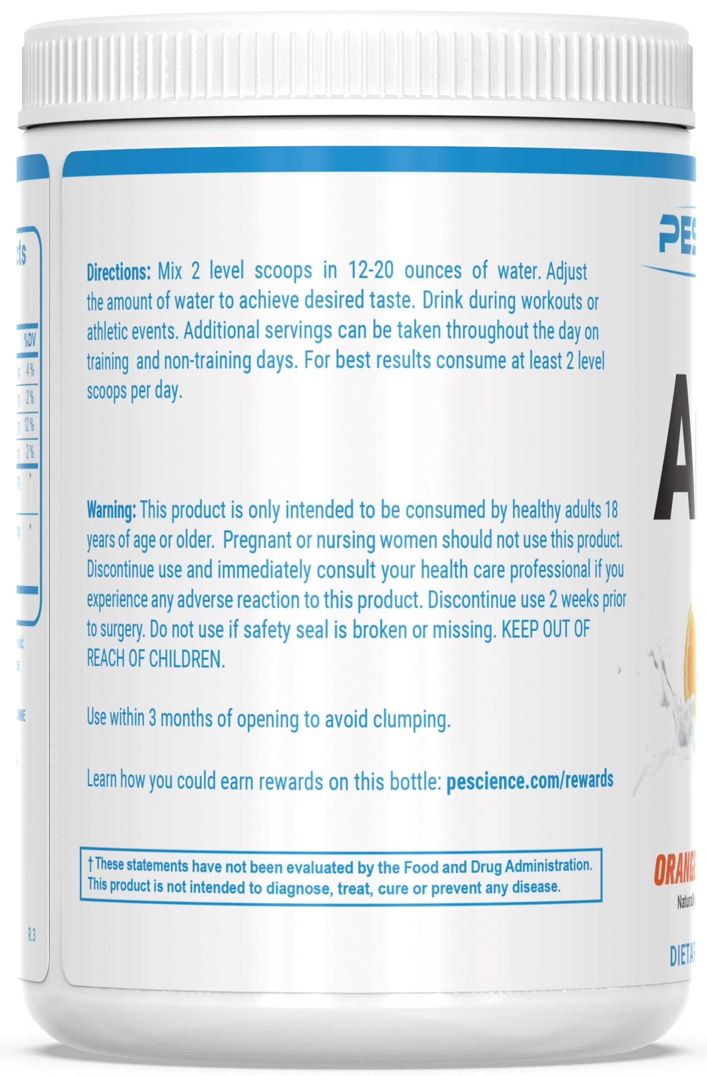 PEScience Amino IV BCAAs + EAAs