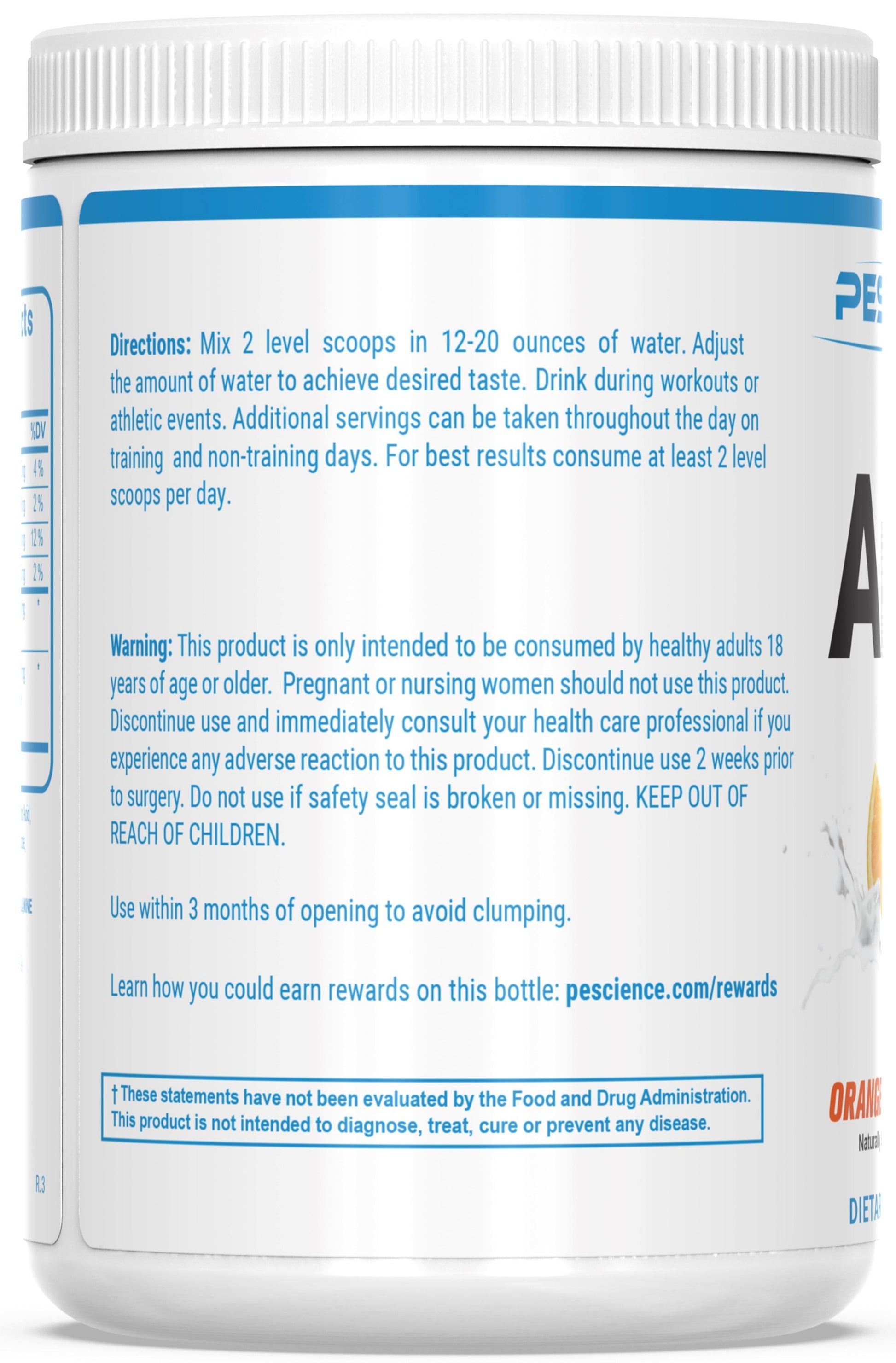 PEScience Amino IV BCAAs + EAAs