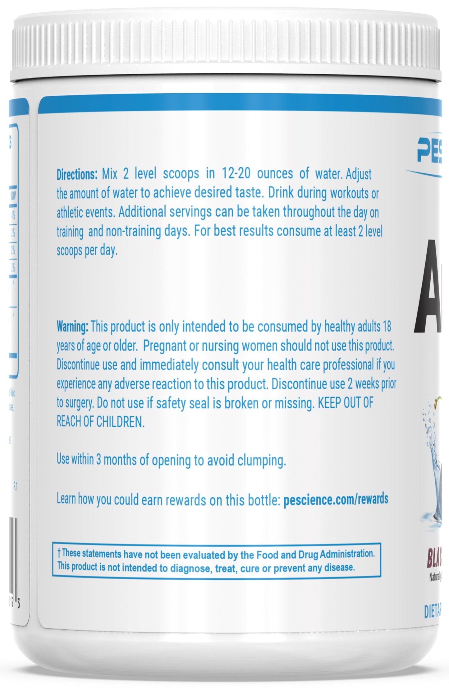 PEScience Amino IV BCAAs + EAAs