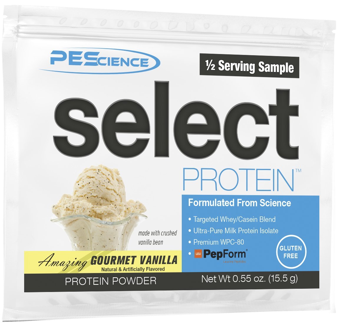 SELECT Protein Protein PEScience Gourmet Vanilla 1 Sample 