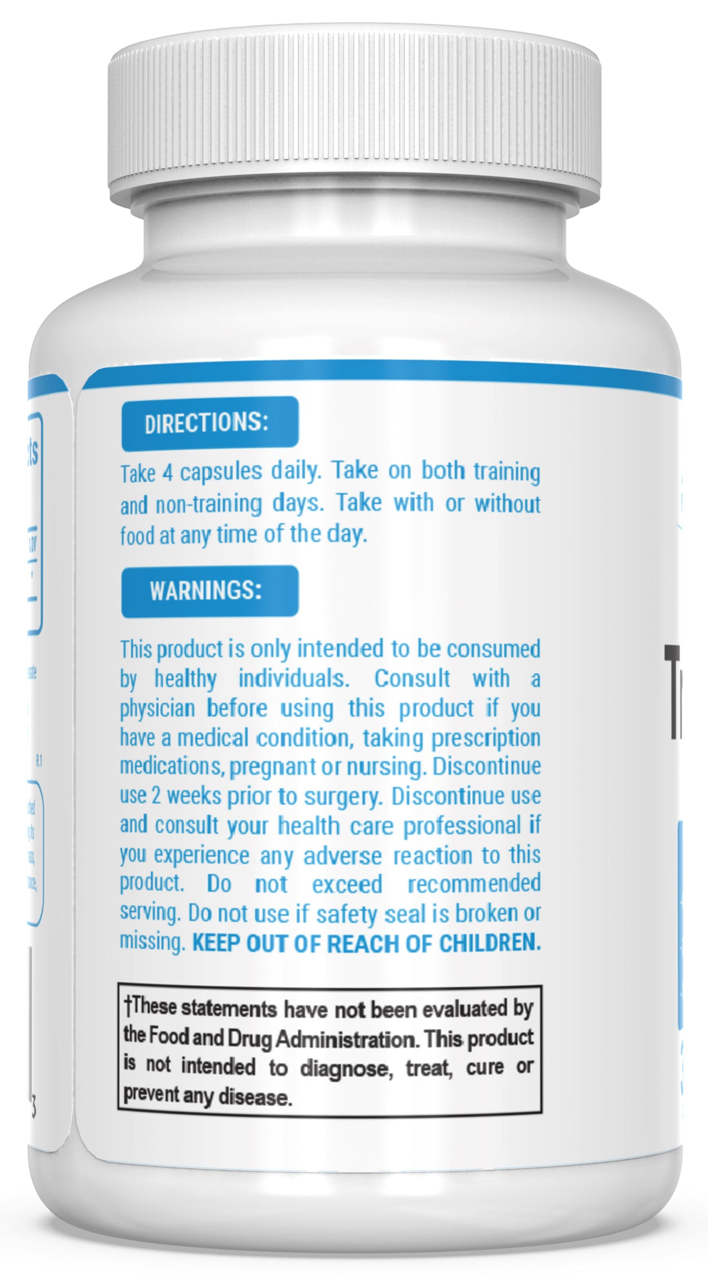 TruCreatine Capsules Supplement PEScience 