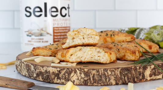 High-Protein Cheddar Scones