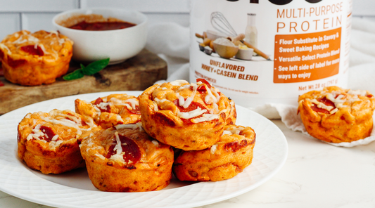 High-Protein Pizza Muffins