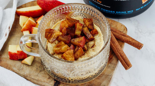High-Protein Apple Pie Mugcake