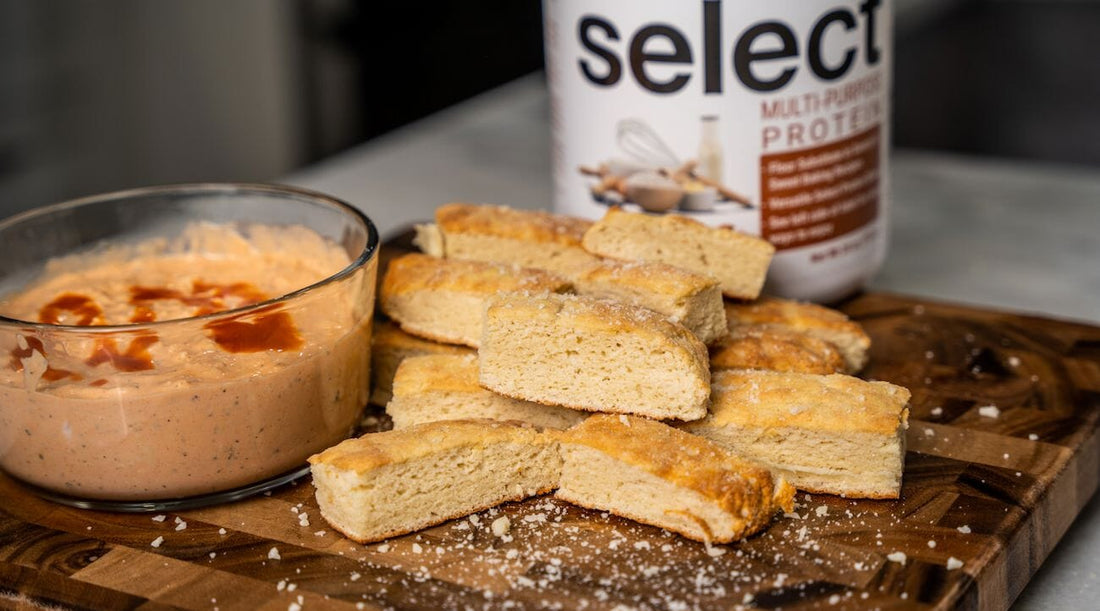 Biscuit Bread Protein Dippers