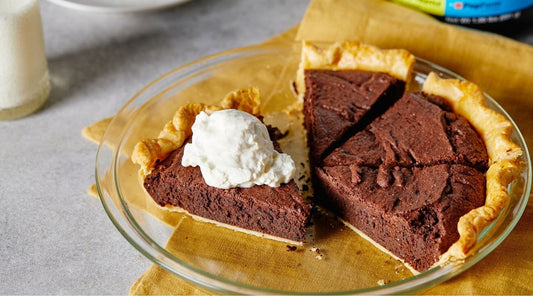 Chocolate Truffle Brownie Pie