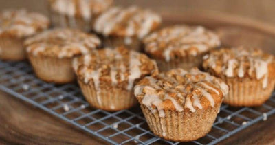 Gluten-Free Coffee Cake Protein Muffins