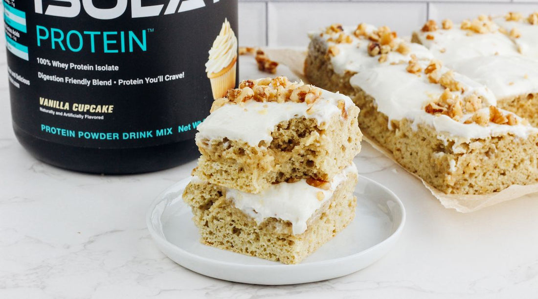 High-Protein Banana Bread Cake