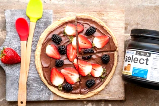 High Protein Dessert Pizza